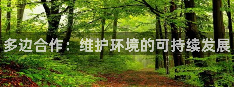 k8凯发|多边合作：维护环境的可持续发展